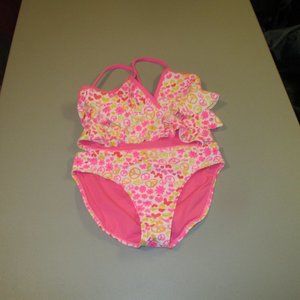 Multi Color 2 Pcs OP Tankini Swimsuit Size XL New